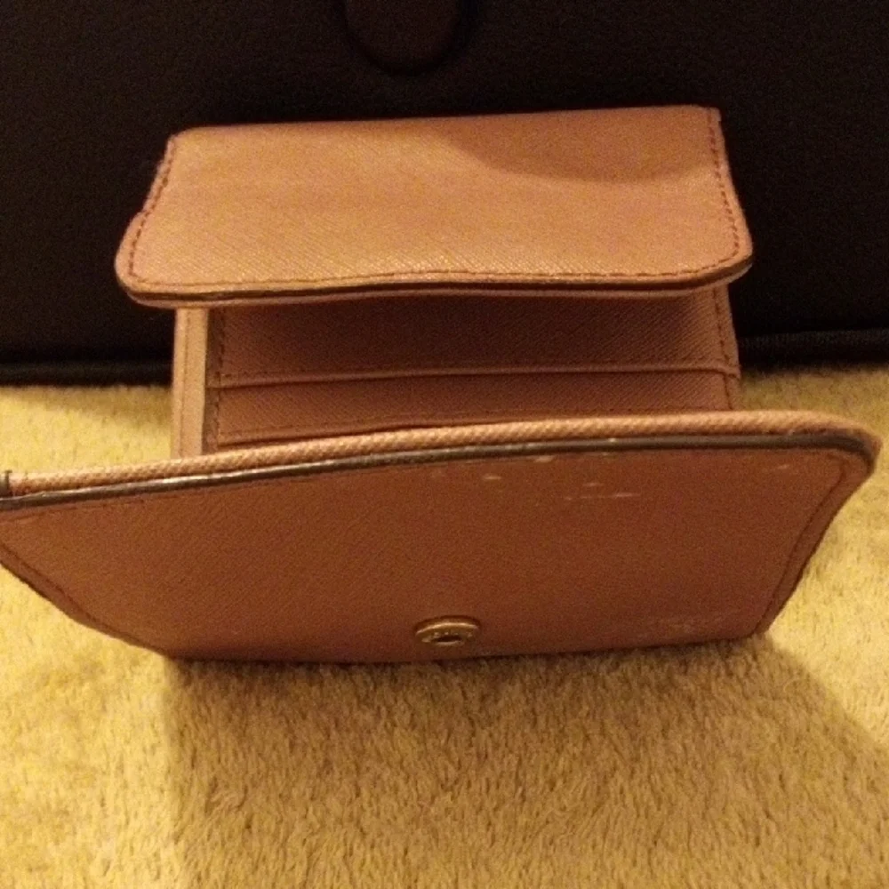 Michael Kors Mauve Wallet with Gold Accent
